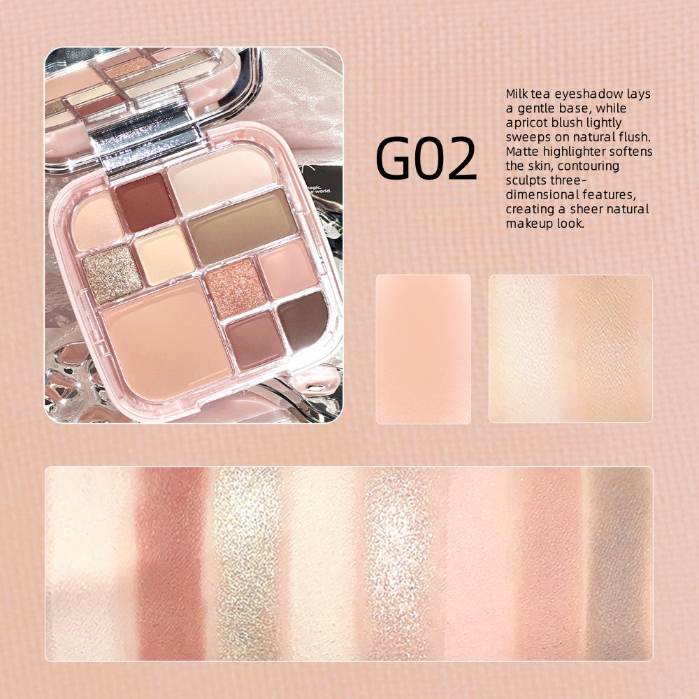 GOGO TALES Ethereal Soft Veil Comprehensive Powder Palette 20g
