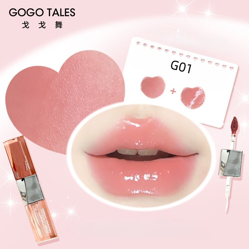GOGO TALES Plump Long-wear Double-end Lip Glaze 4.8g