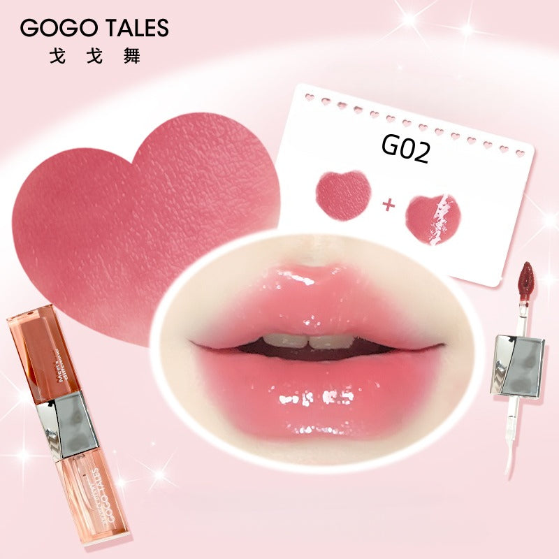 GOGO TALES Plump Long-wear Double-end Lip Glaze 4.8g