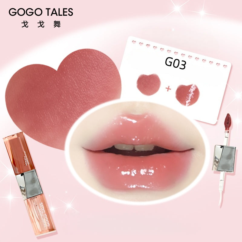GOGO TALES Plump Long-wear Double-end Lip Glaze 4.8g