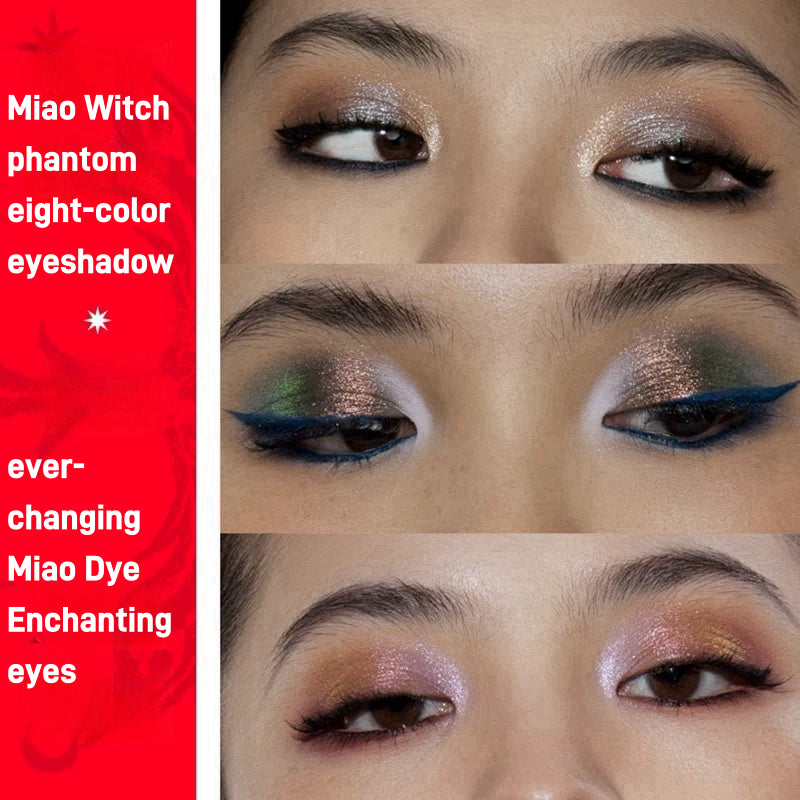 8 Colors Eyeshadow Palette Miaowu 8g
