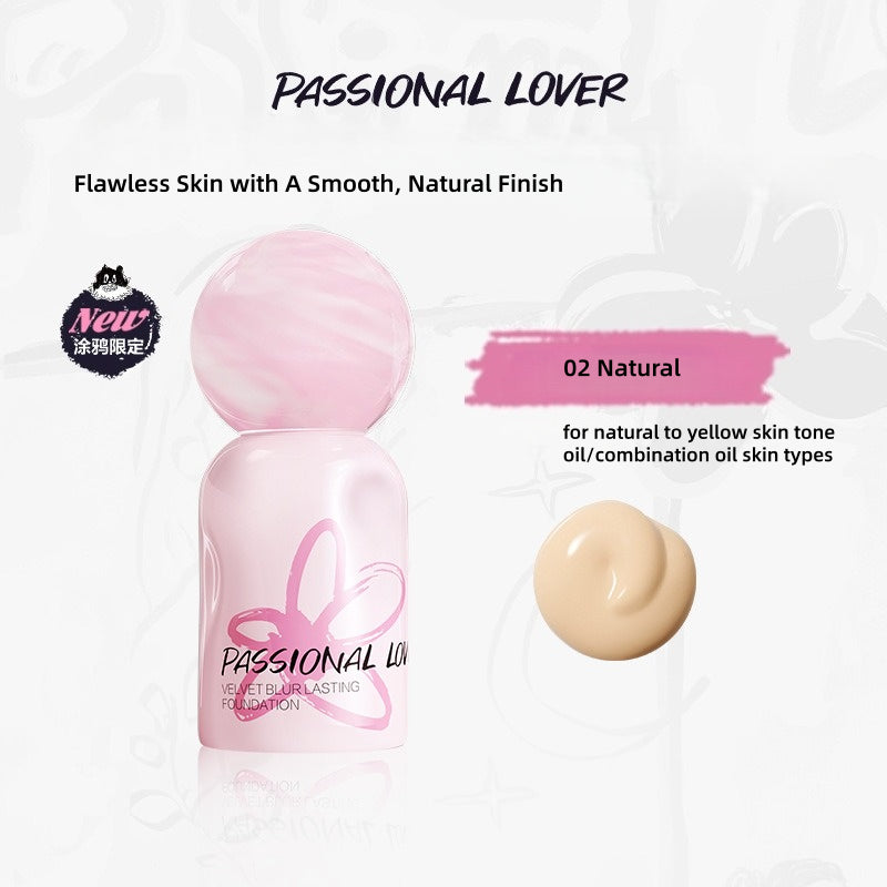 [Graffiti Series] Passional Lover Velvet Blur Lasting Foundation 4.0 Oil Skin Prefer 30ml