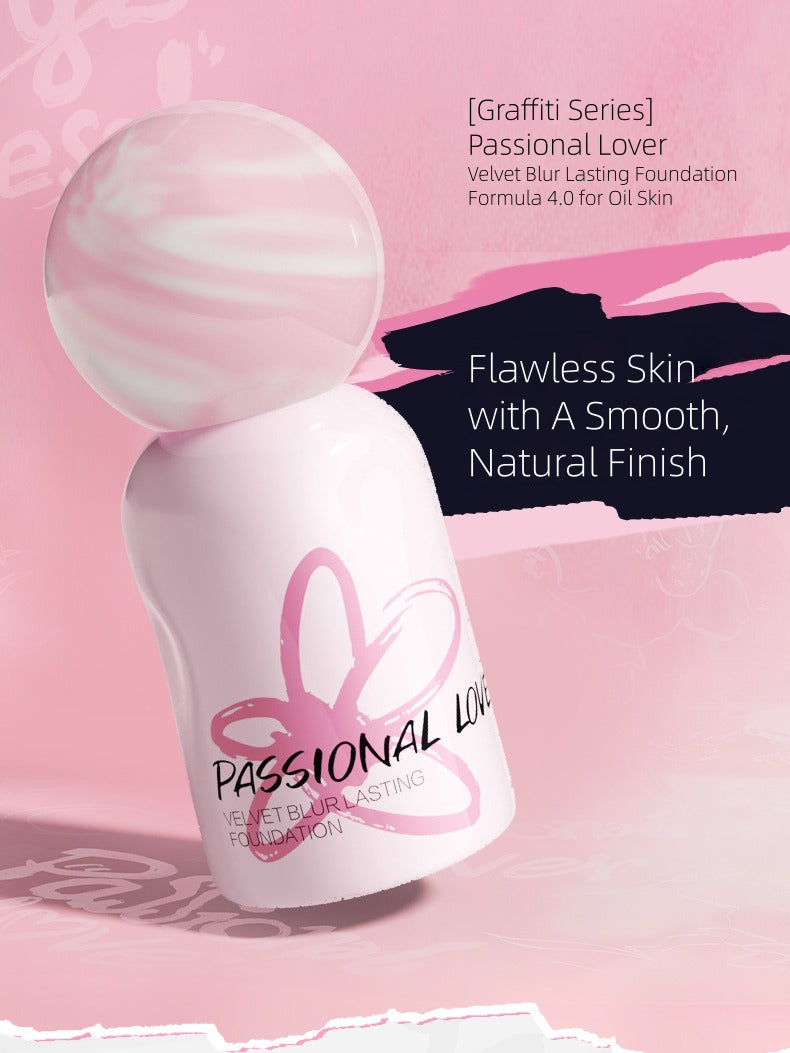 [Graffiti Series] Passional Lover Velvet Blur Lasting Foundation 4.0 Oil Skin Prefer 30ml