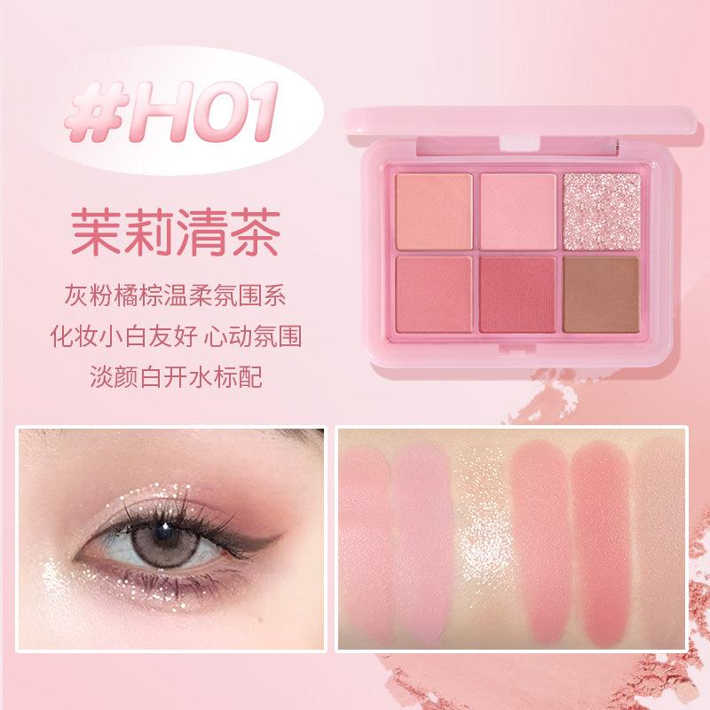 HOLD LIVE 6 Colors Eye Shadow 9g