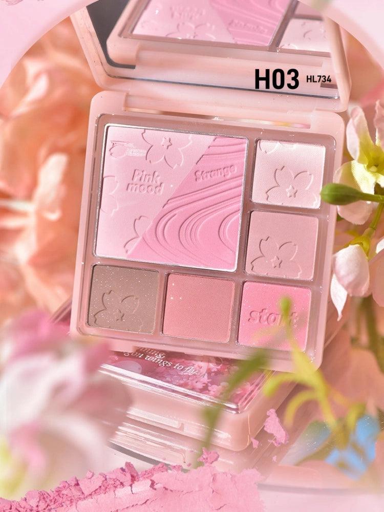 HOLD LIVE Pink Mist Dream Blush N Eyeshadow Palette 14g