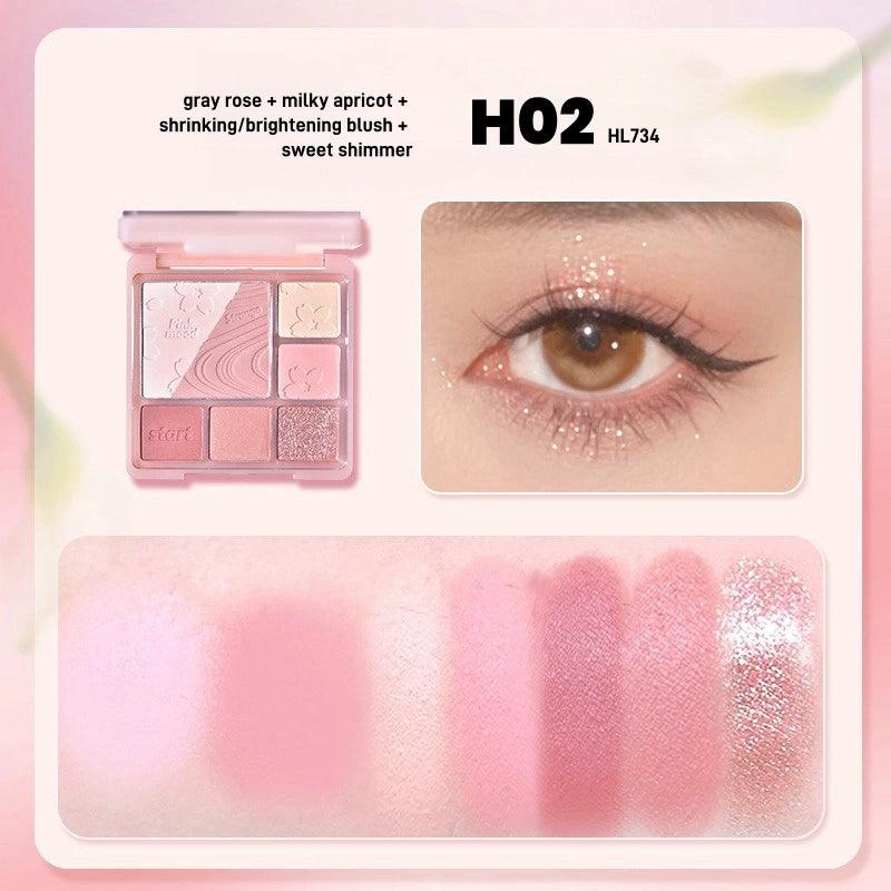 HOLD LIVE Pink Mist Dream Blush N Eyeshadow Palette 14g