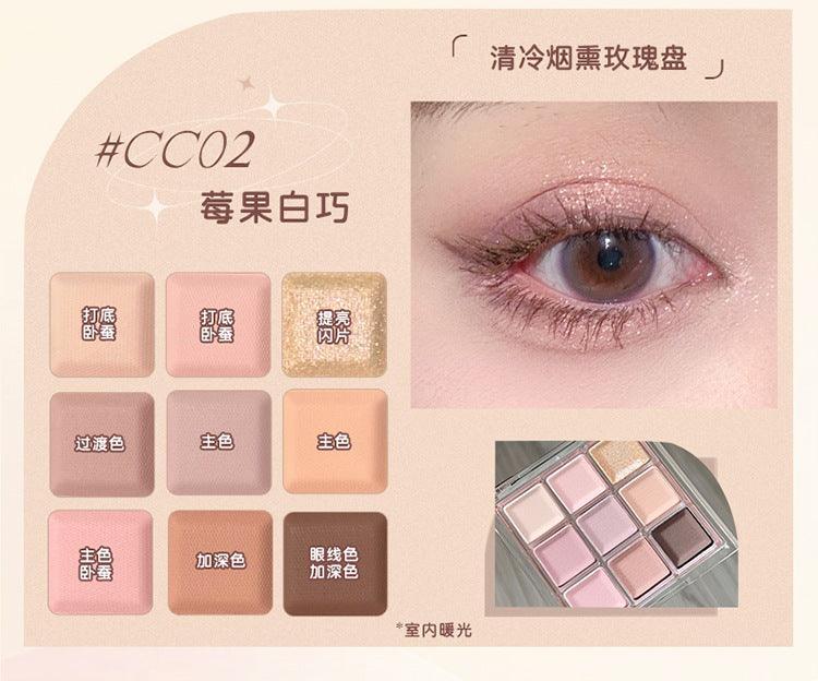 JILL LEEN Chocolate 9 Colors Eye Palette 9g