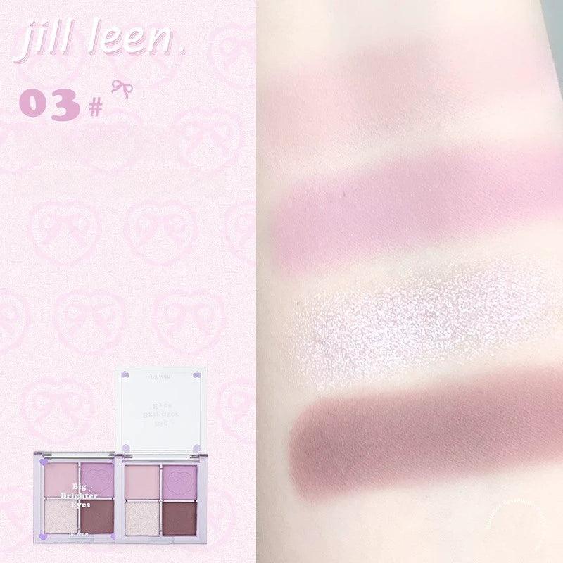 JILL LEEN Four Colors Eyeshadow Palette 3.8g
