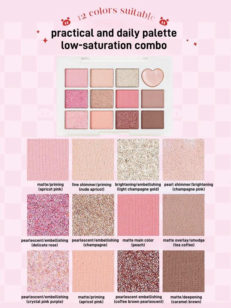 JILL LEEN GG BOND Pretty 12 Eye Palette 7.2g