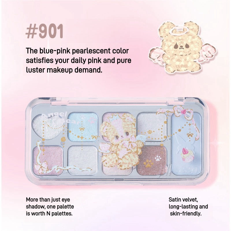 JILL LEEN 9 Colors Eyeshadow Palette 8g