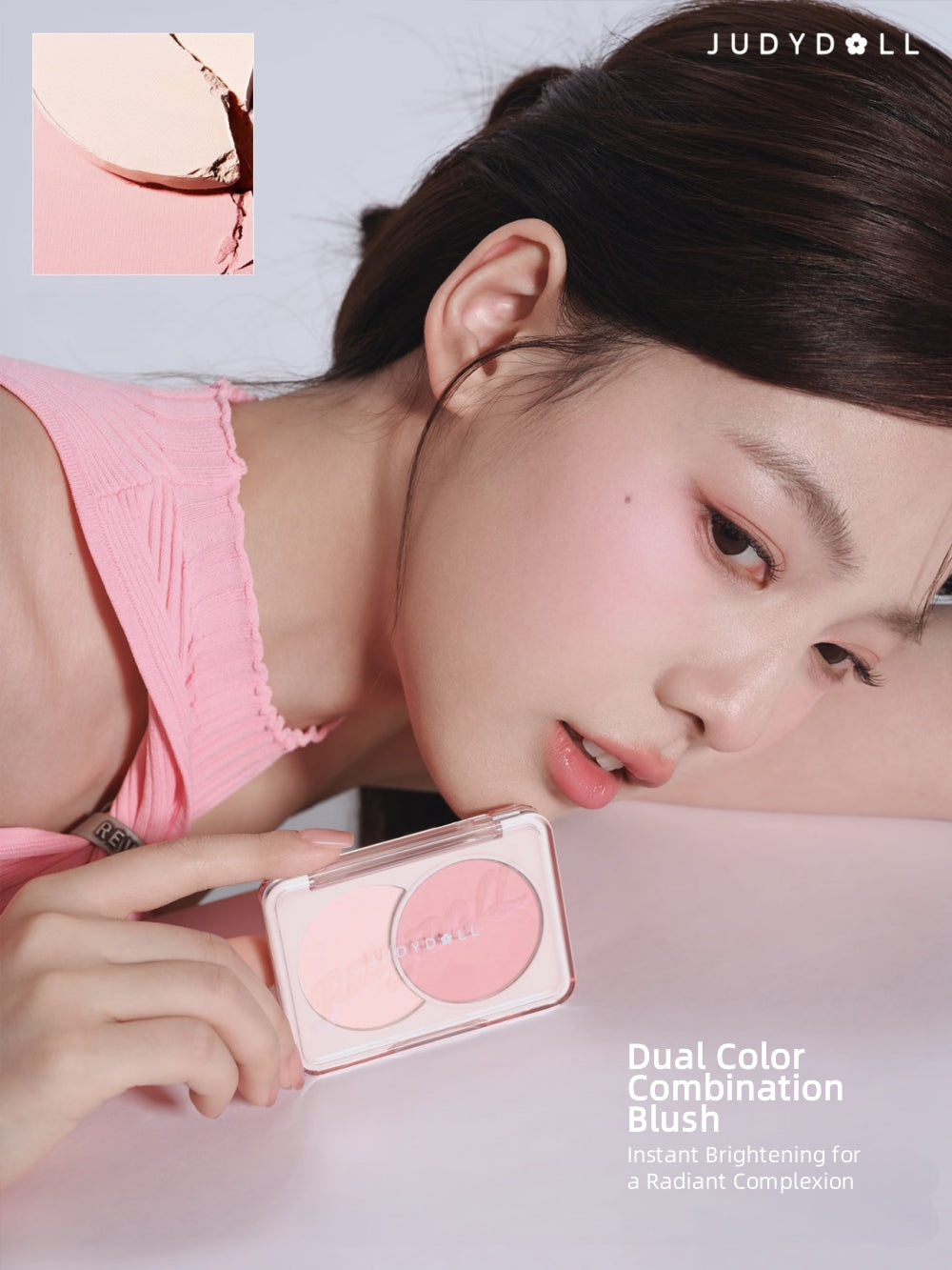 Judydoll Dual Color Combination Blush 6g