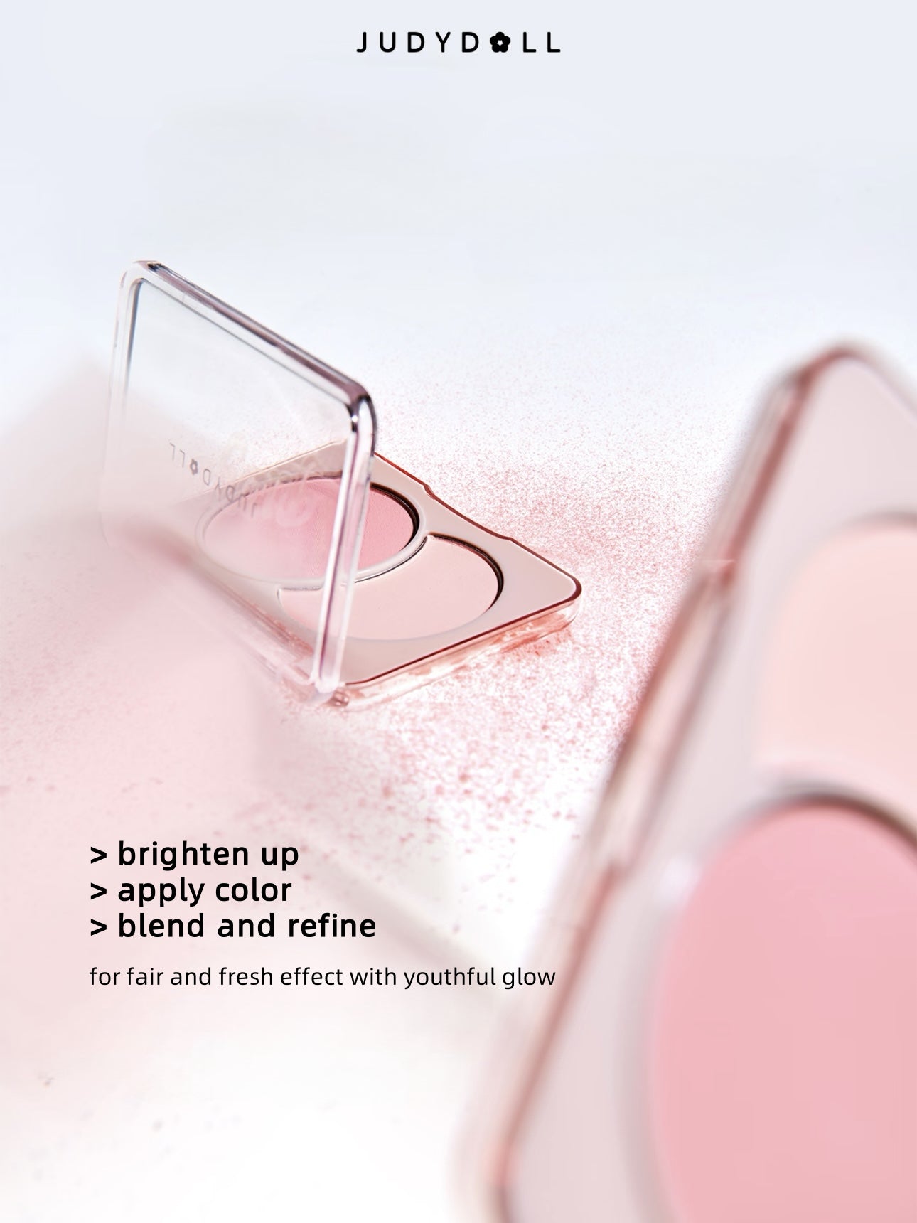 Judydoll Dual Color Combination Blush 6g