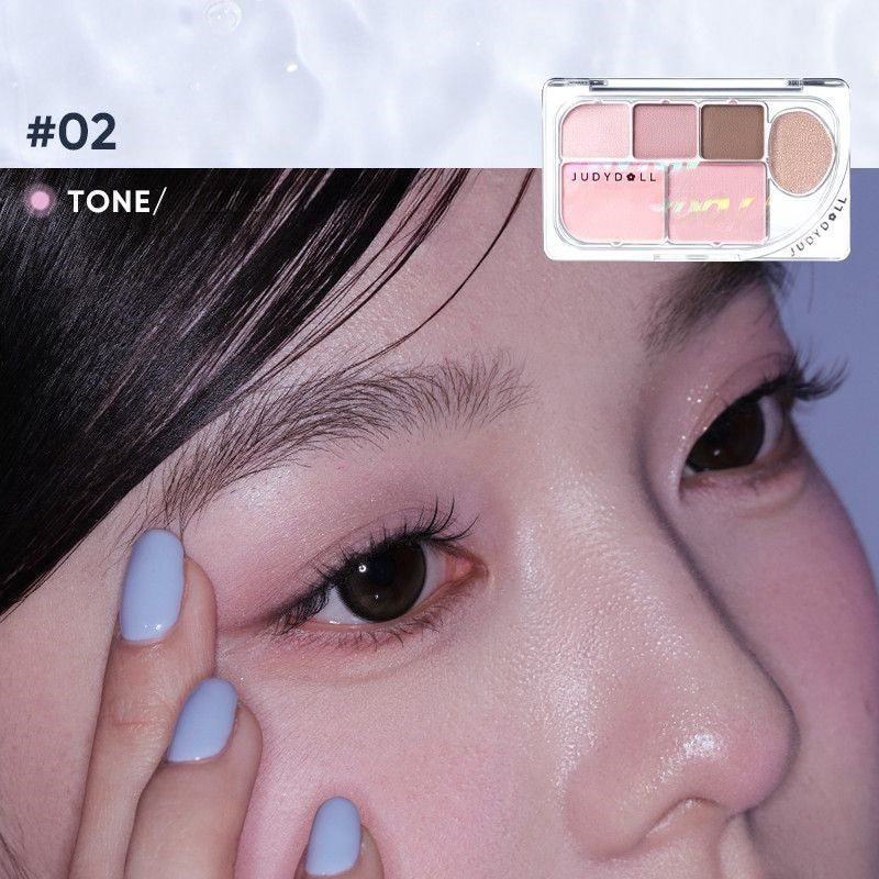 Judydoll Elaborate 6 Colors Eyeshadow Palette 8g
