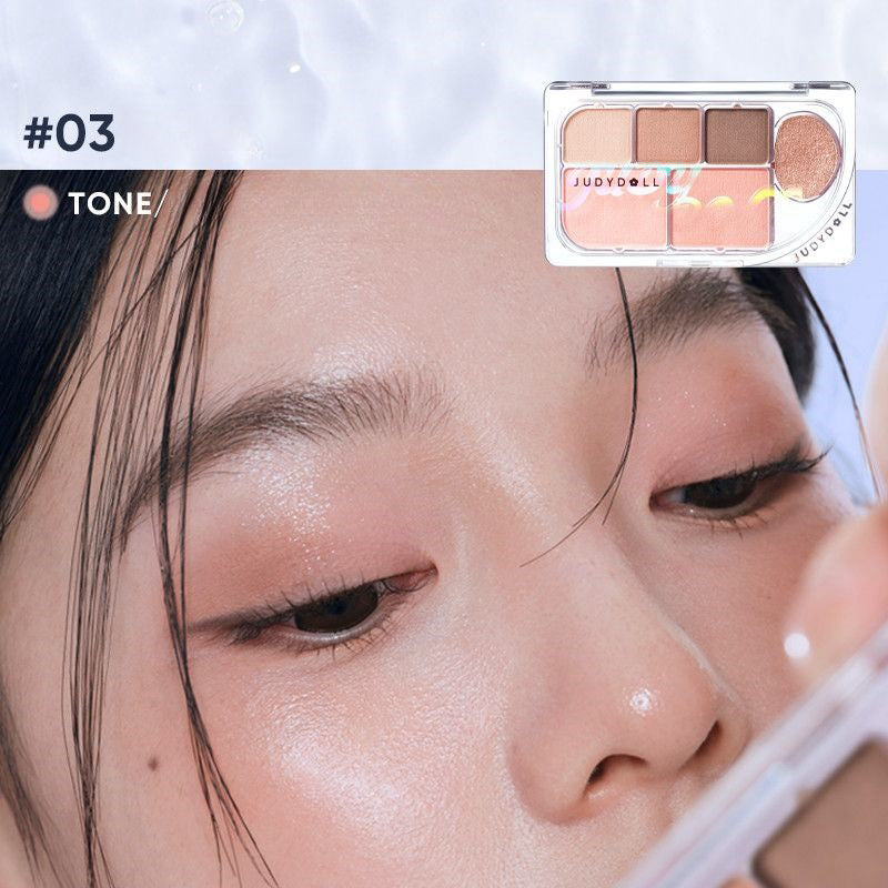 Judydoll Elaborate 6 Colors Eyeshadow Palette 8g