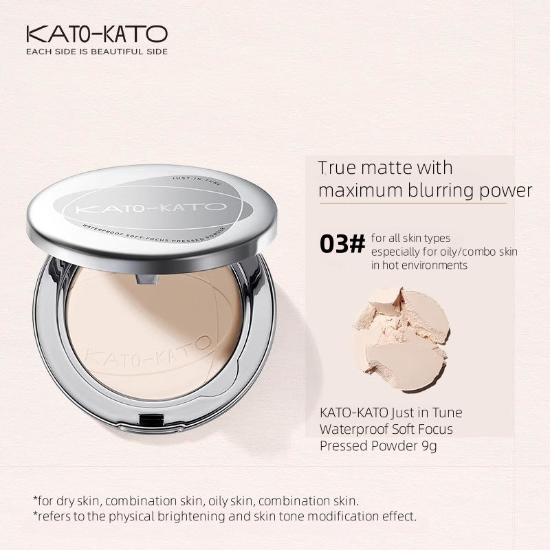 KATO-KATO Just in Tune Waterproof Soft Focus Pressed Powder 9g