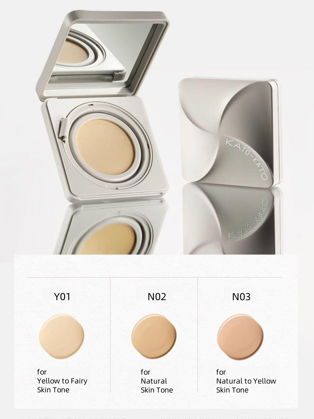 KATO-KATO PAT-PAT All Inclusive Cushion Foundation 12g*2