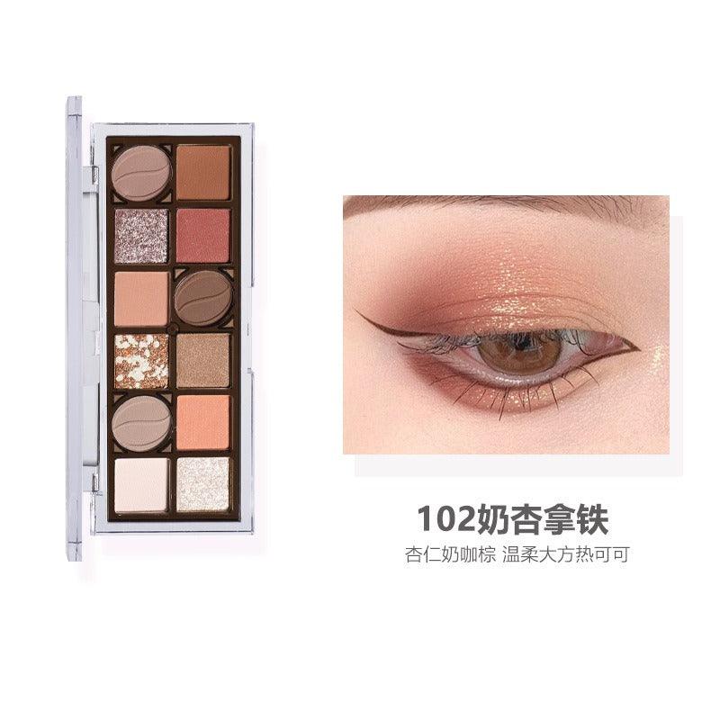 KAXIER Baking Eye Palette 12 Colors 13.8g