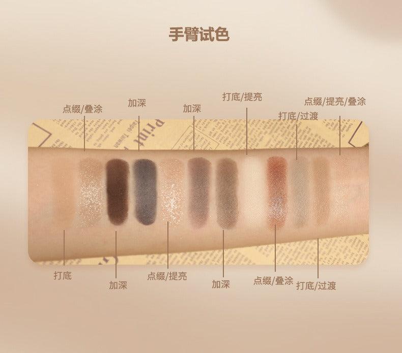 KAXIER Baking Eye Palette 12 Colors 13.8g