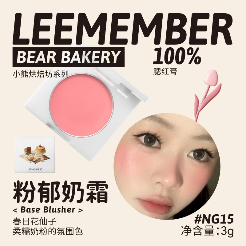 LEEMEMBER Bear Factory Base Blusher Cream 3g
