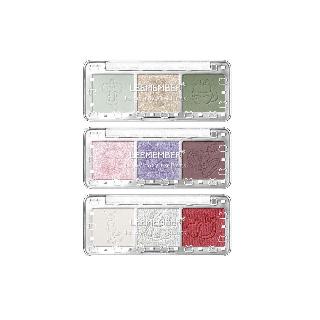 LEEMEMBER Tri-color Eye Shadow 4.8g
