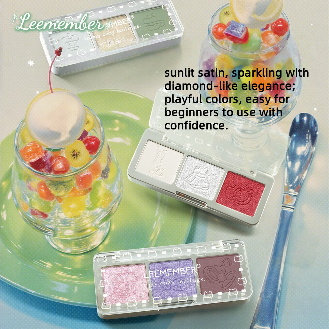 LEEMEMBER Tri-color Eye Shadow 4.8g