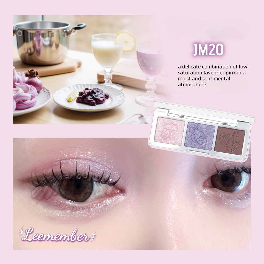 LEEMEMBER Tri-color Eye Shadow 4.8g