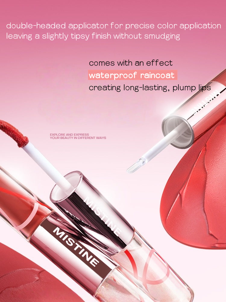 Mistine Tipsy Lock Lip Duo 3g