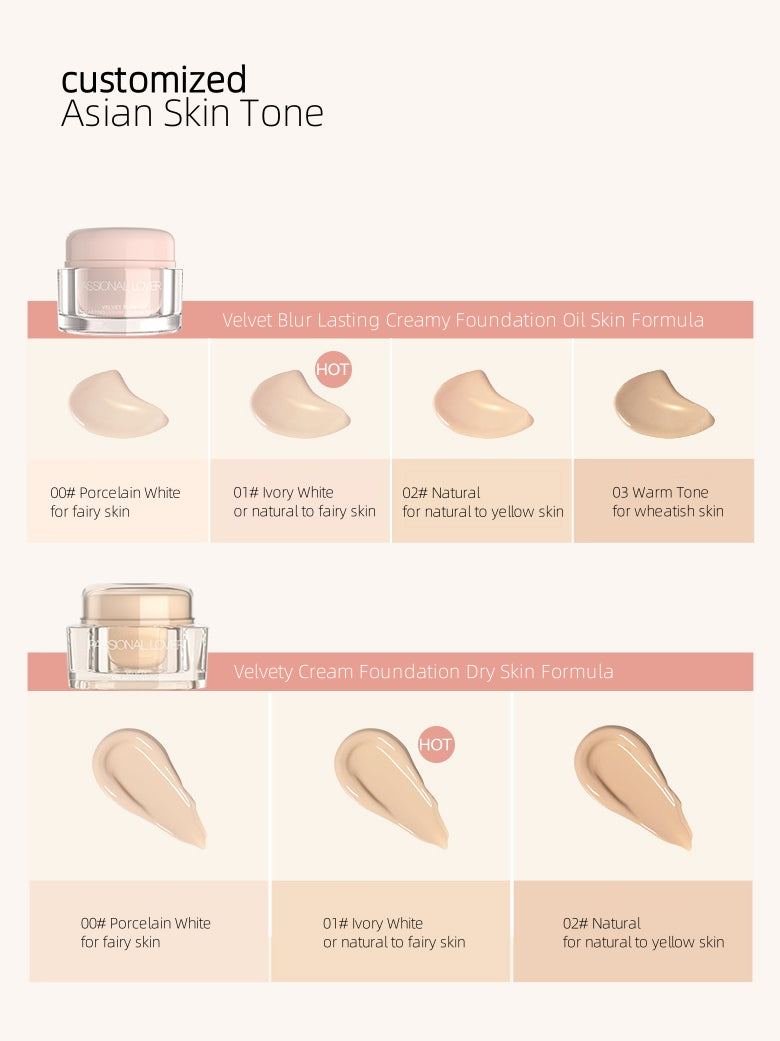 Passional Lover Velvet Blur Lasting Creamy Foundation 15g