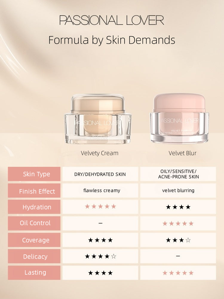 Passional Lover Velvet Blur Lasting Creamy Foundation 15g