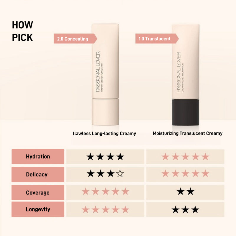 Passional Lover Creamy Velvet Foundation 30g