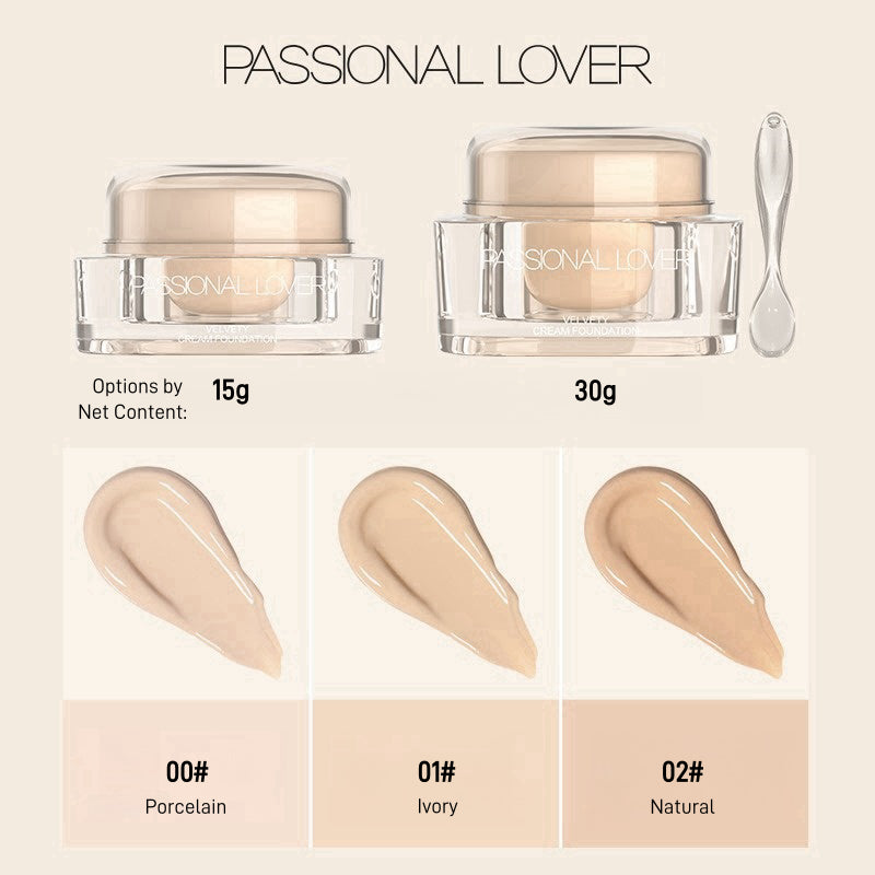 Passional Lover Velvety Cream Foundation 15g Dry Skin Formula