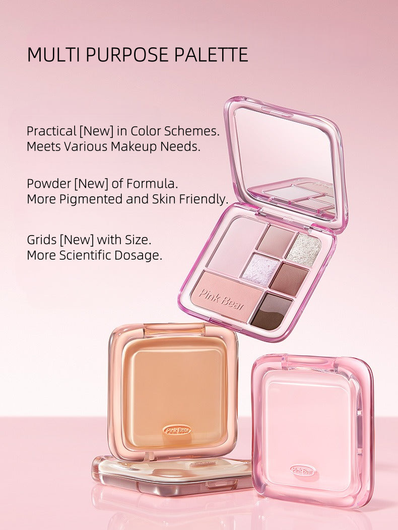 Pink Bear Multi Eyeshadow Palette 10g
