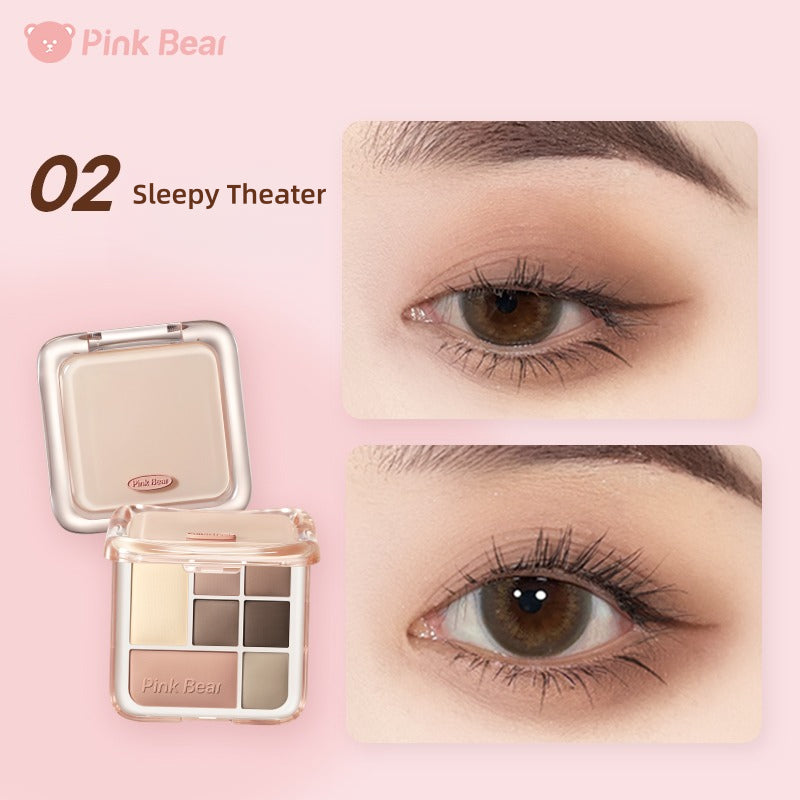 Pink Bear Multi Eyeshadow Palette 10g