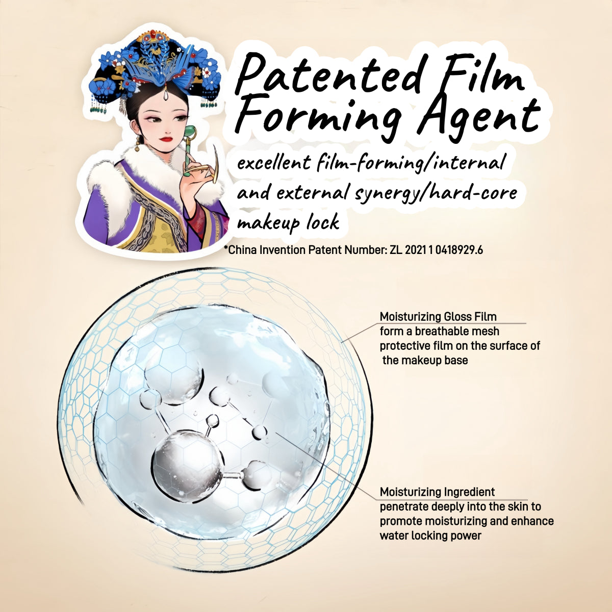 Zhen Huan Moisturizing Makeup Setting Spray 100ml