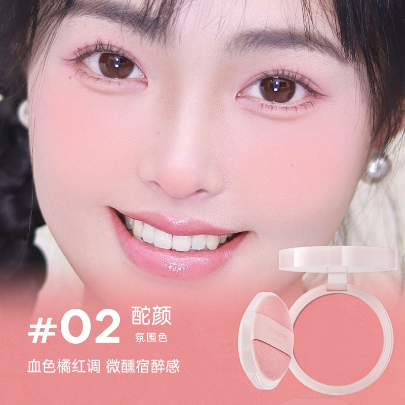 Romantic Beauty Mousse Air Cushion Powder Blusher 3.8g