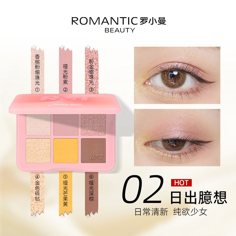 Six Color Eyeshadow 6g