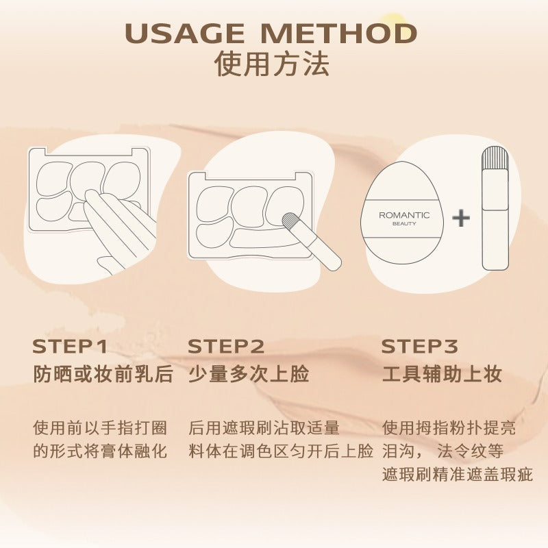 Tricolor Concealer 4g