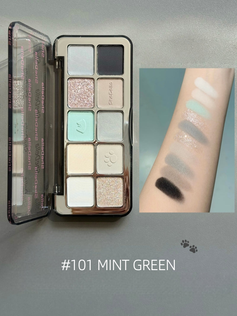 Shedella - Cat Series 10 Colors Eyeshadow 14g