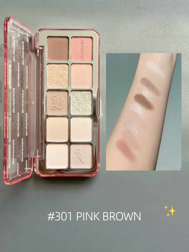 Shedella - Cat Series 10 Colors Eyeshadow 14g