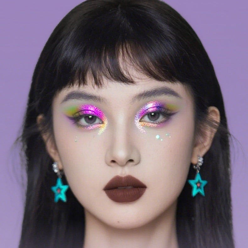 UCANBE 10 Colors Chameleon Eyeshadow Palette Lunar Mirage 7g