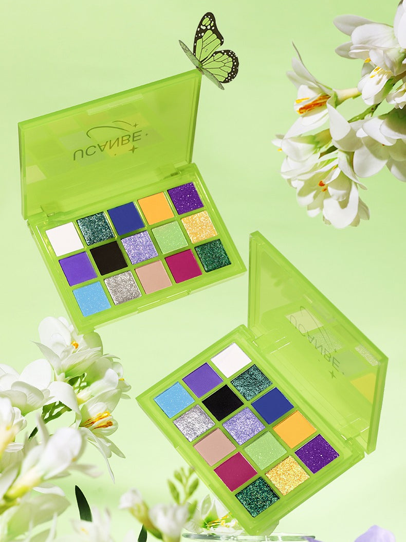UCANBE 15 Colors Eyeshadow Palette Super Pixel 720mg*15