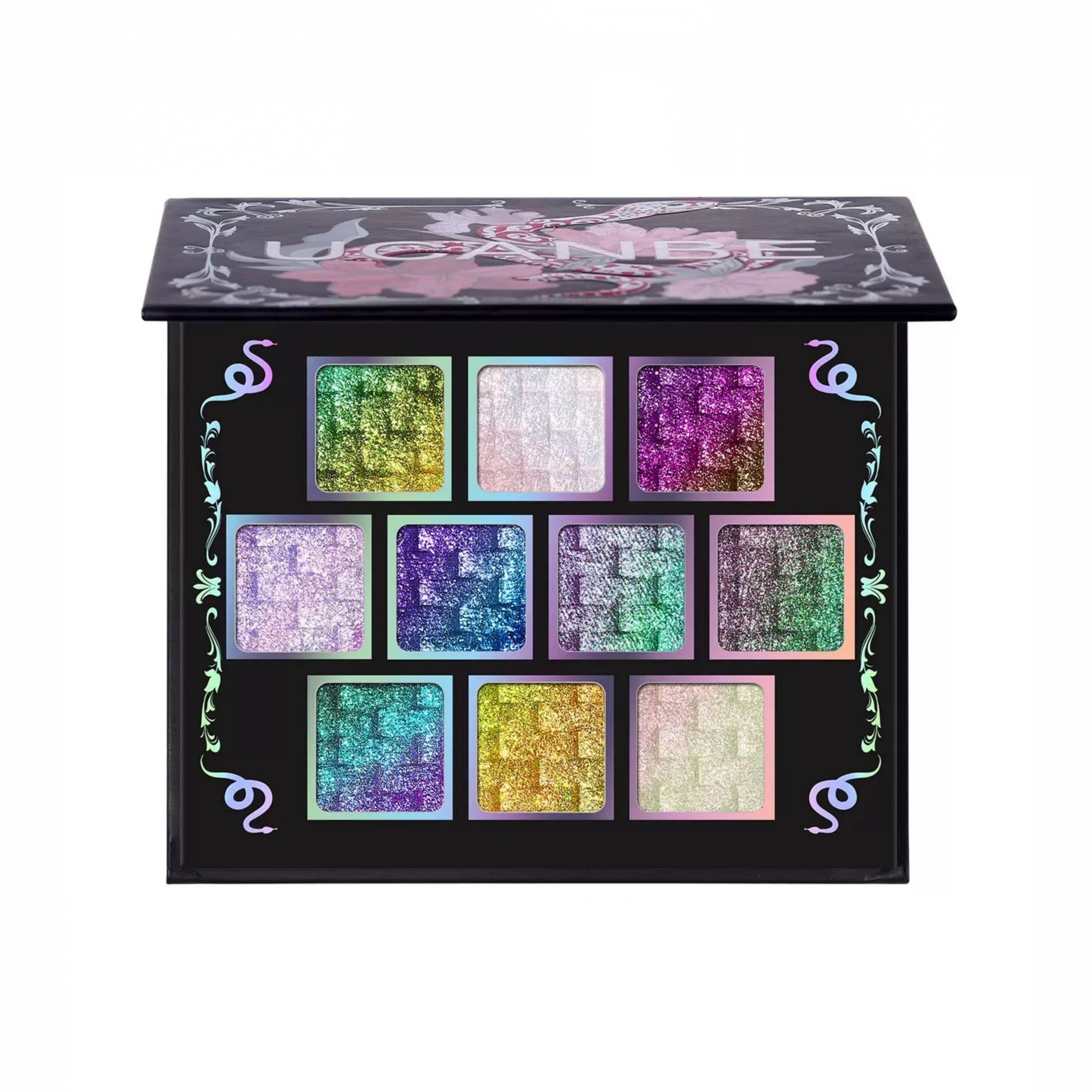 UCANBE 10 Colors Chameleon Eyeshadow Palette Solar Python 7g