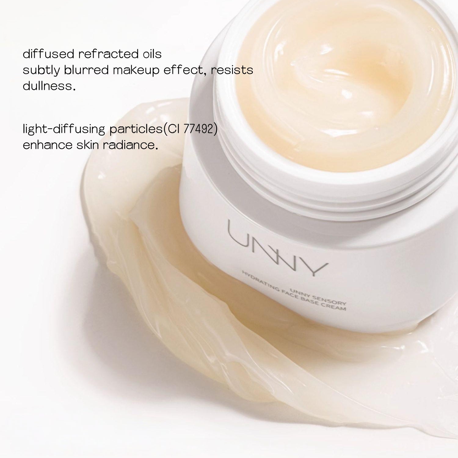 UNNY CLUB Sensory Hydrating Face Base Cream 30g