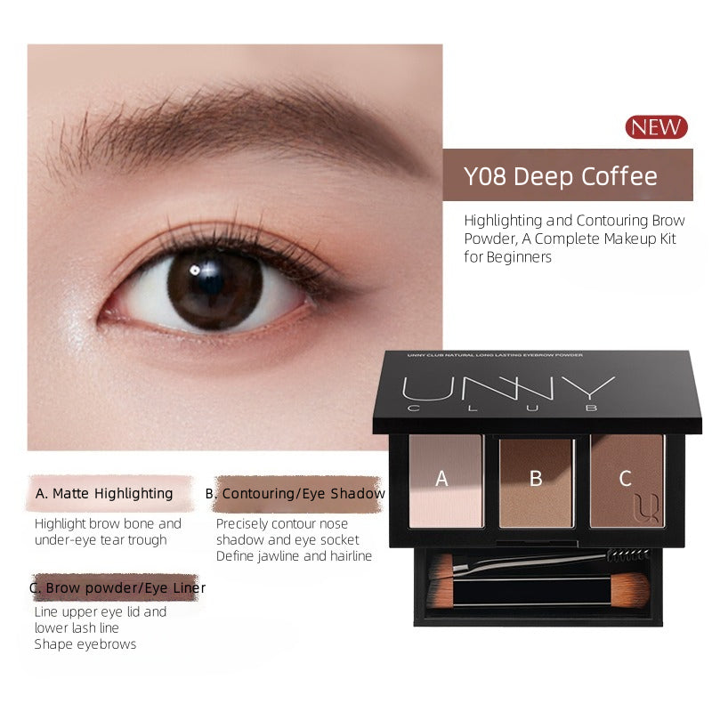 UNNY CLUB Natural Long Lasting Eyebrow Powder 2.7g