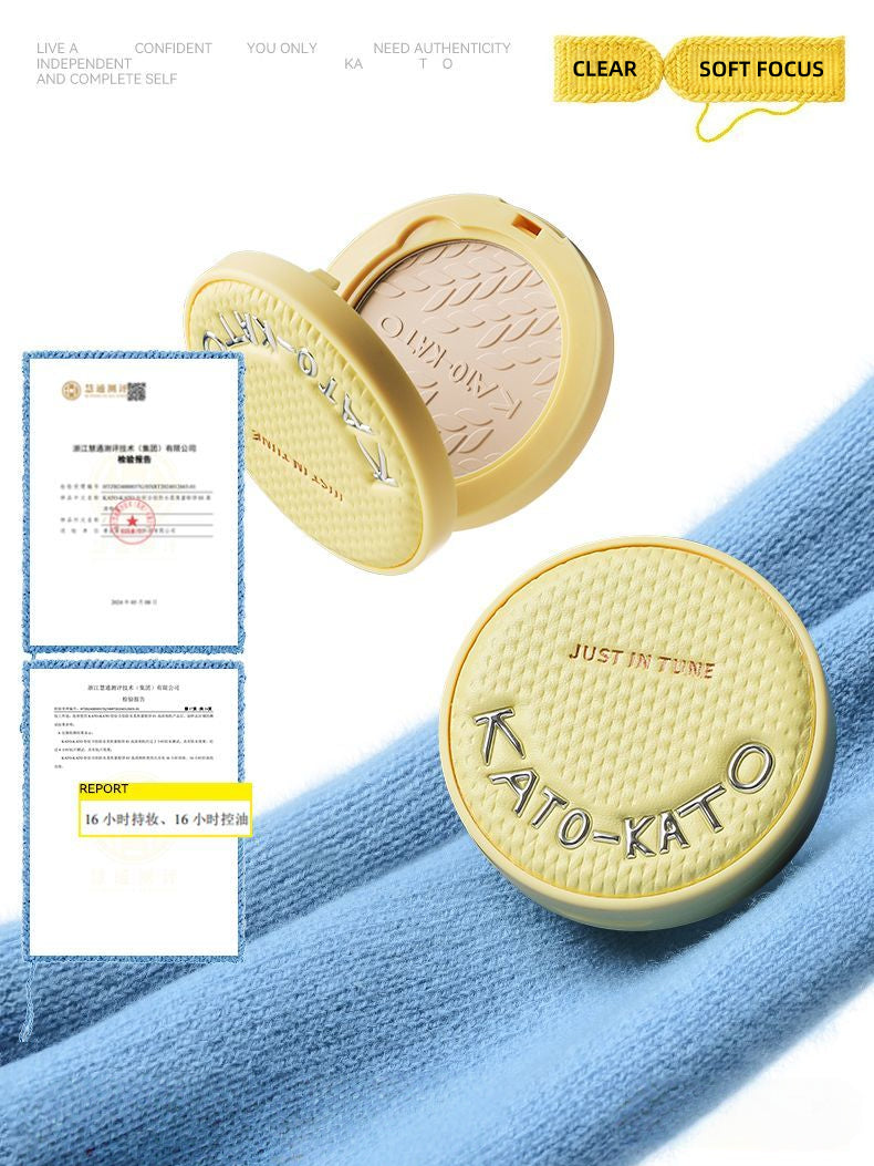 [Woven Me] KATO-KATO Just in Tune Waterproof Soft Focus Pressed Powder 9g