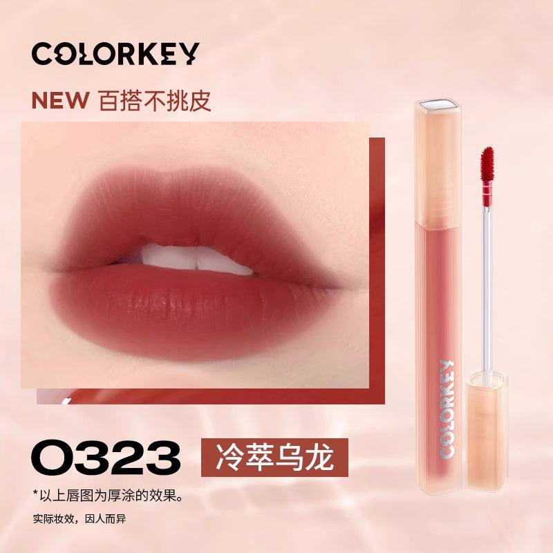 【NEW P321-B324】Colorkey Soft Matte Lip Tint KLQ077 - Chic Decent