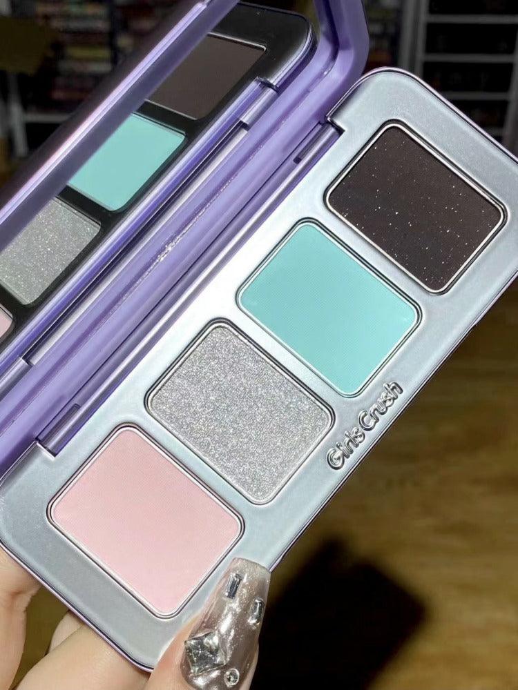 GirlsCrush 4 Colors Eyeshadow Palette 9g