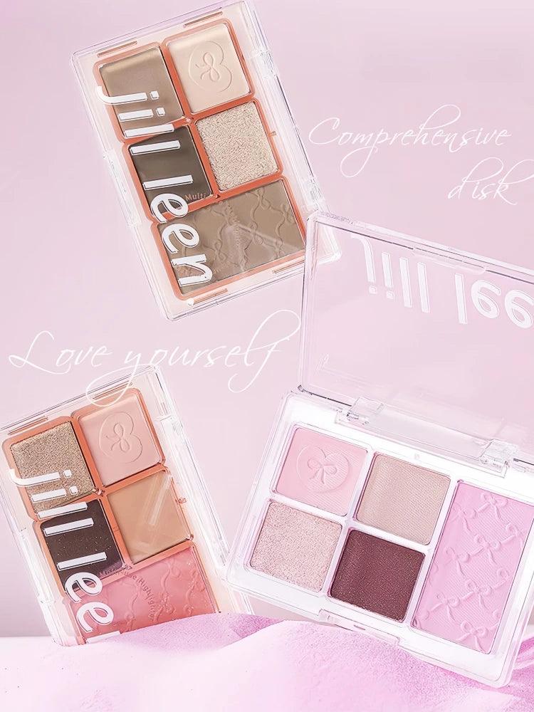 JILL LEEN Five Color Eyeshadow Palette 9g