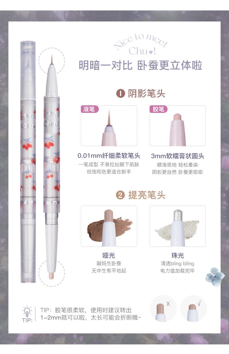 Flortte Chu Chu Baby Double Header Eyeliner FLT066 - Chic Decent