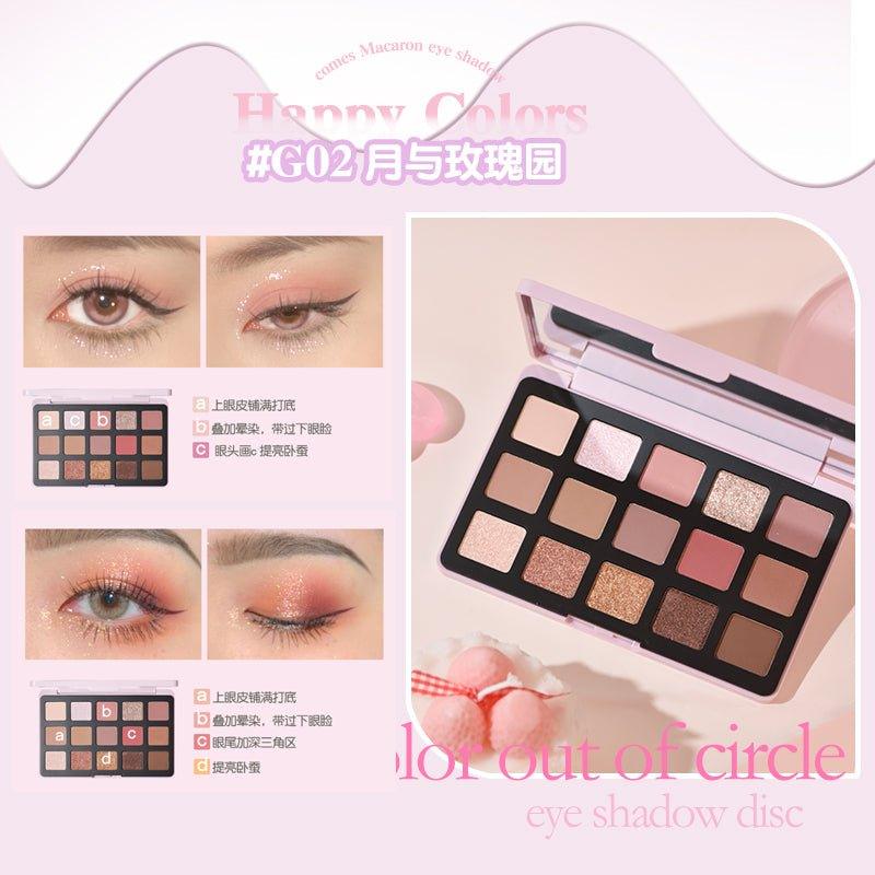 GOGO TALES 15 Colors Eye Palette 24g
